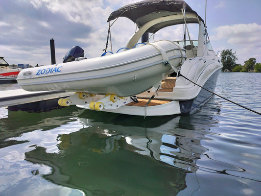 HEAVY DUTY TILTING DAVIT CHOCKS