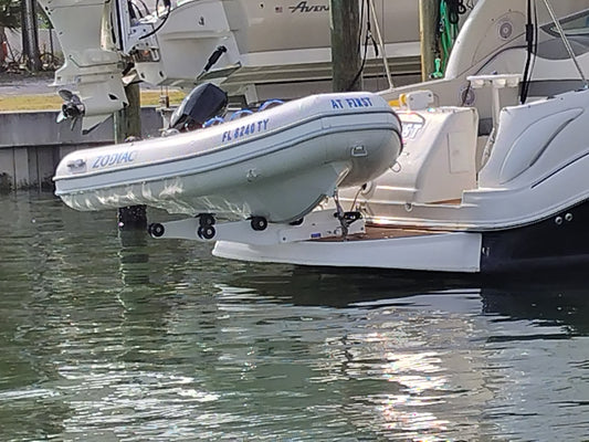 TILTING DAVIT CHOCKS WITH WHEELS (4TH Generation)