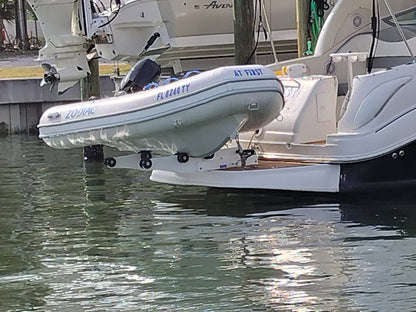 TILTING DAVIT CHOCKS WITH WHEELS (4TH Generation)