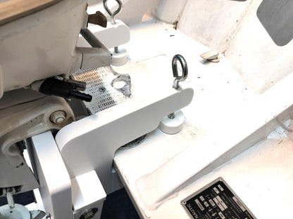 Vertical Dinghy and Outboard Stand