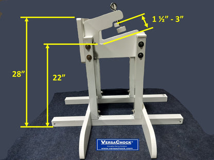 Vertical Dinghy and Outboard Stand