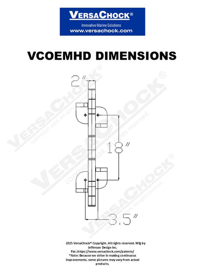 HEAVY DUTY CUSTOM CHOCKS