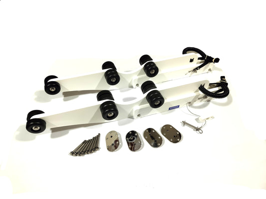 TILTING DAVIT CHOCKS WITH WHEELS (4TH Generation)