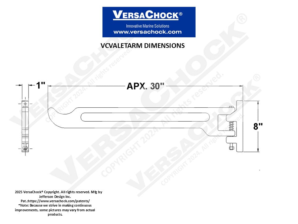 DOCK LINE VALET ARM
