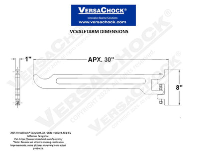 DOCK LINE VALET ARM