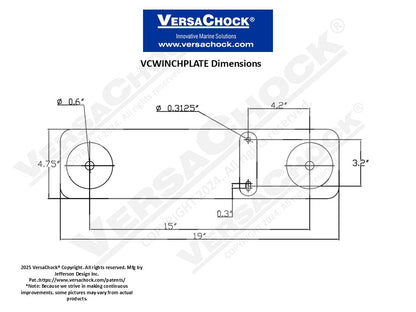 ELECTRIC WINCH PLATE KIT